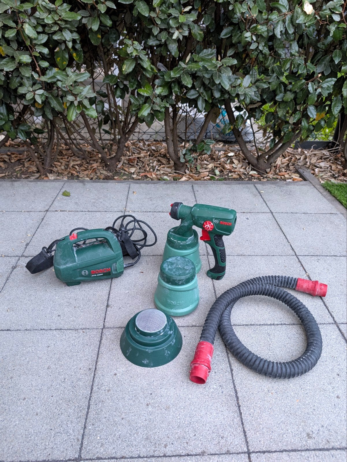 Verfspuitsysteem Bosch PFS 2000, Ophalen, Gebruikt