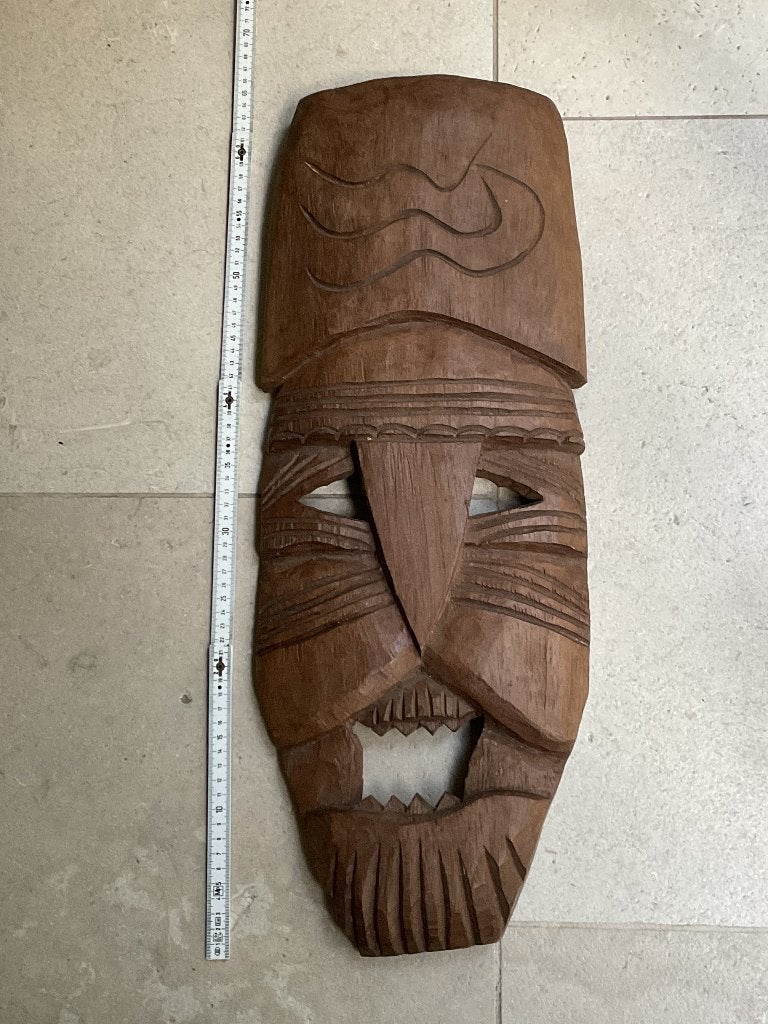 Oud authentiek Afrikaans masker, Antiquités & Art, Art | Art non-occidental, Afrique, Enlèvement, Masque