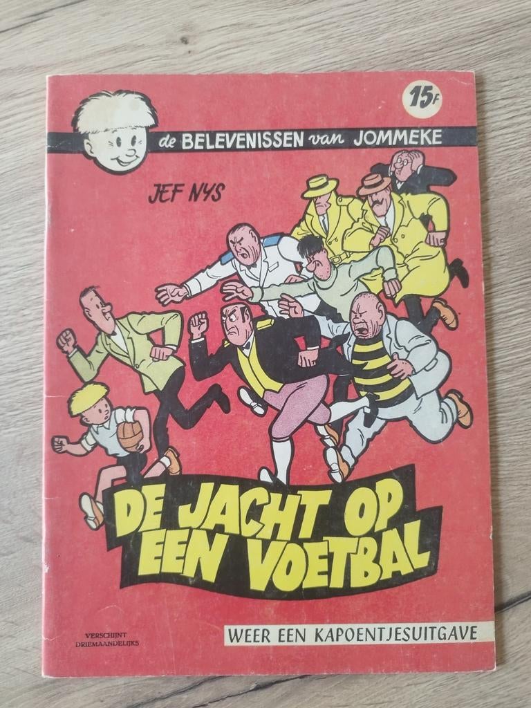 Jommeke - De jacht op een voetbal, kapoentjesuitgave, Comics, Enlèvement ou Envoi, Jef Nys, Europe