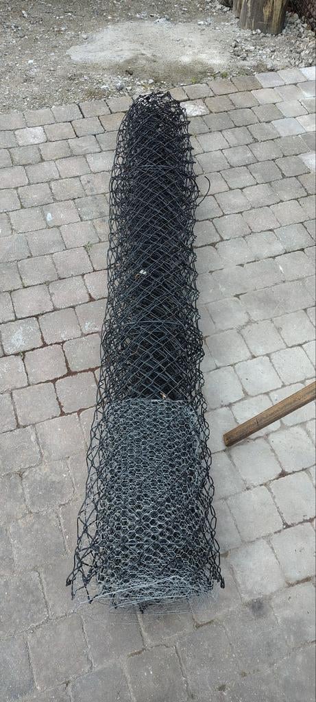 Harmonicagaas zwart, Tuin en Terras, Gaas en Draad, Ophalen