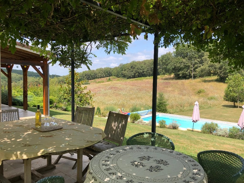 Maison + Cottage climatisé avec piscine, Propriétaire, Maison de campagne ou Villa, 8 personnes, Campagne