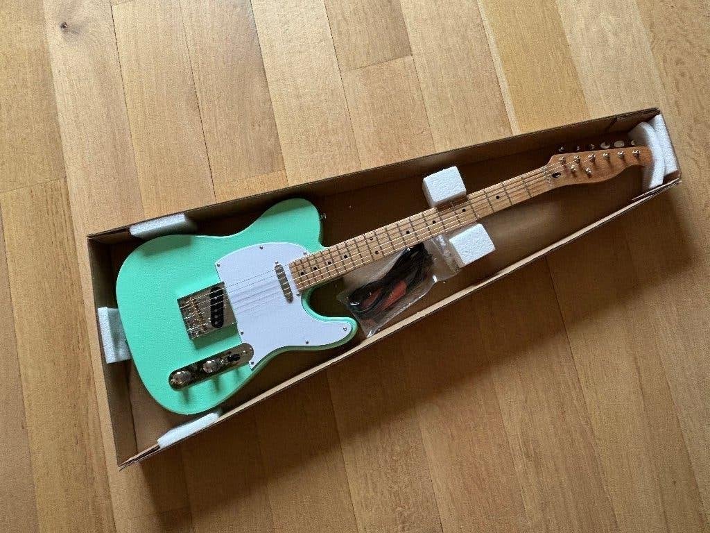 Harley Benton TE-62CC SFG - Telecaster clone by Thomann, Enlèvement ou Envoi, Comme neuf, Solid body