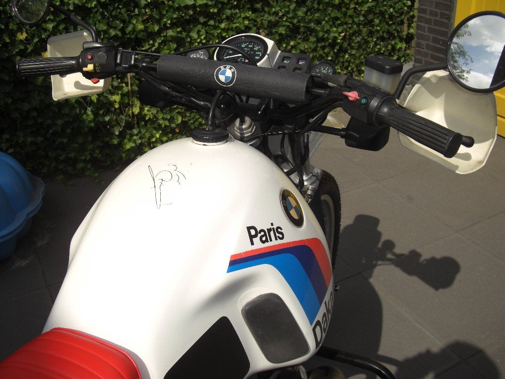 BMW R80G/S Paris Dakar  1987  Coll item.   Van 1e eigenaar, Motoren, Motoren | Oldtimers, Cardan-aandrijving, 2 cilinders, Motorrijbewijs A