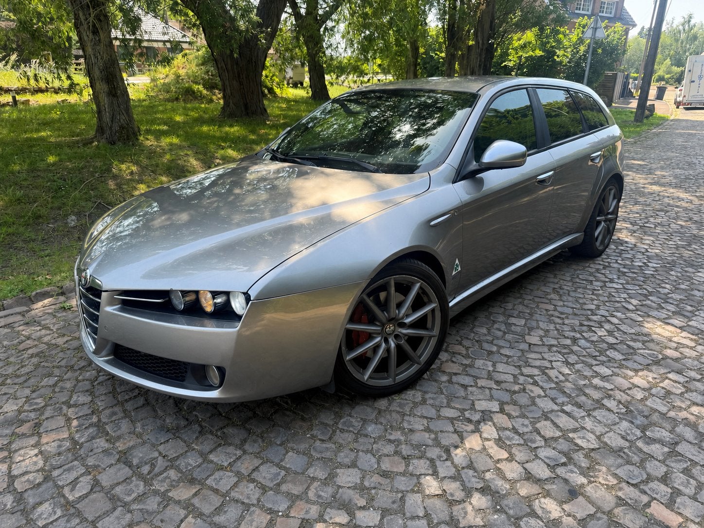 Alfa Romeo 159 Ti break JTDM 2011, Autos, Alfa Romeo, Particulier, Diesel, Break, Noir, Noir, Cuir, Enlèvement