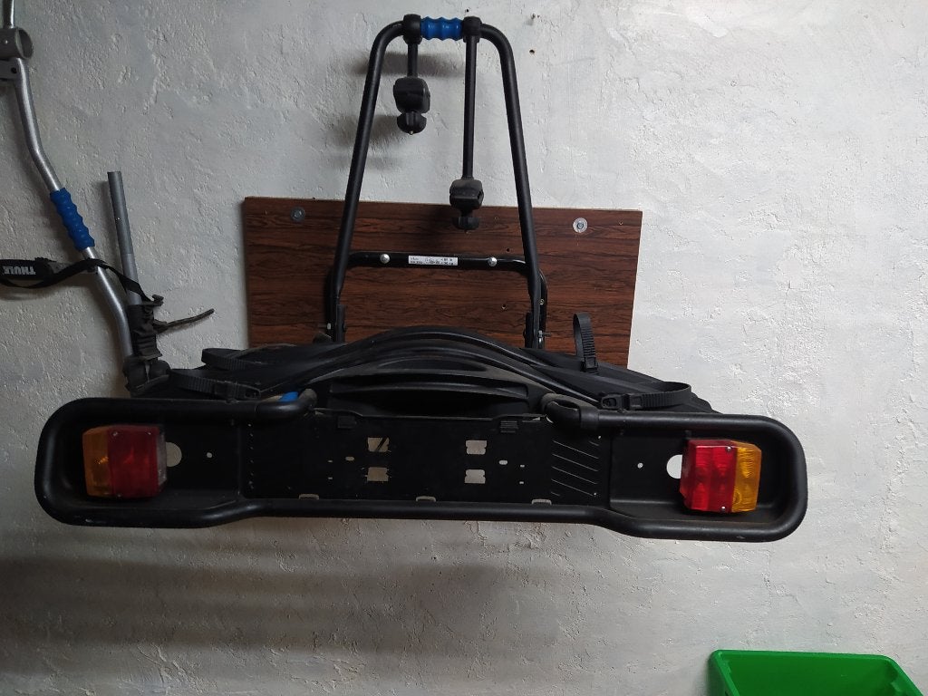 porte vélo, Auto diversen, Fietsendragers, Ophalen, 2 fietsen, Gebruikt, Trekhaakdrager