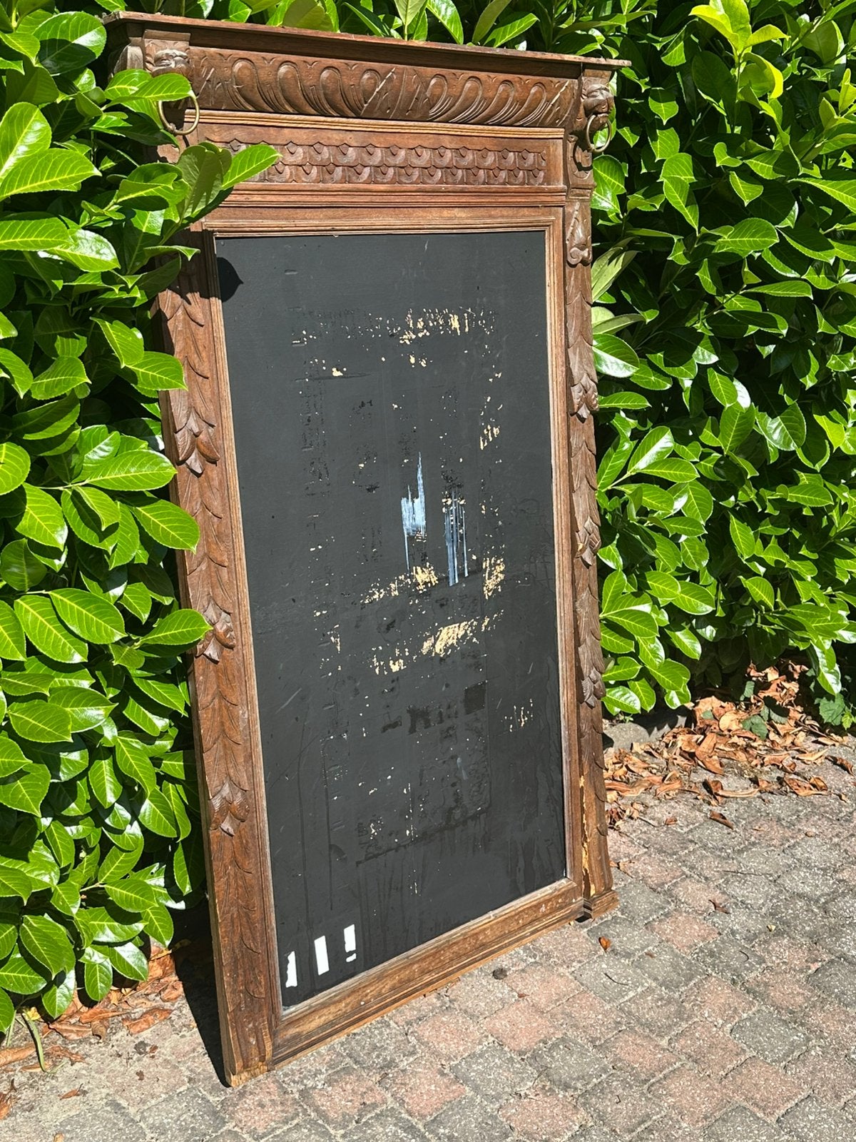 Antiek krijtbord, Antiek en Kunst, Ophalen of Verzenden