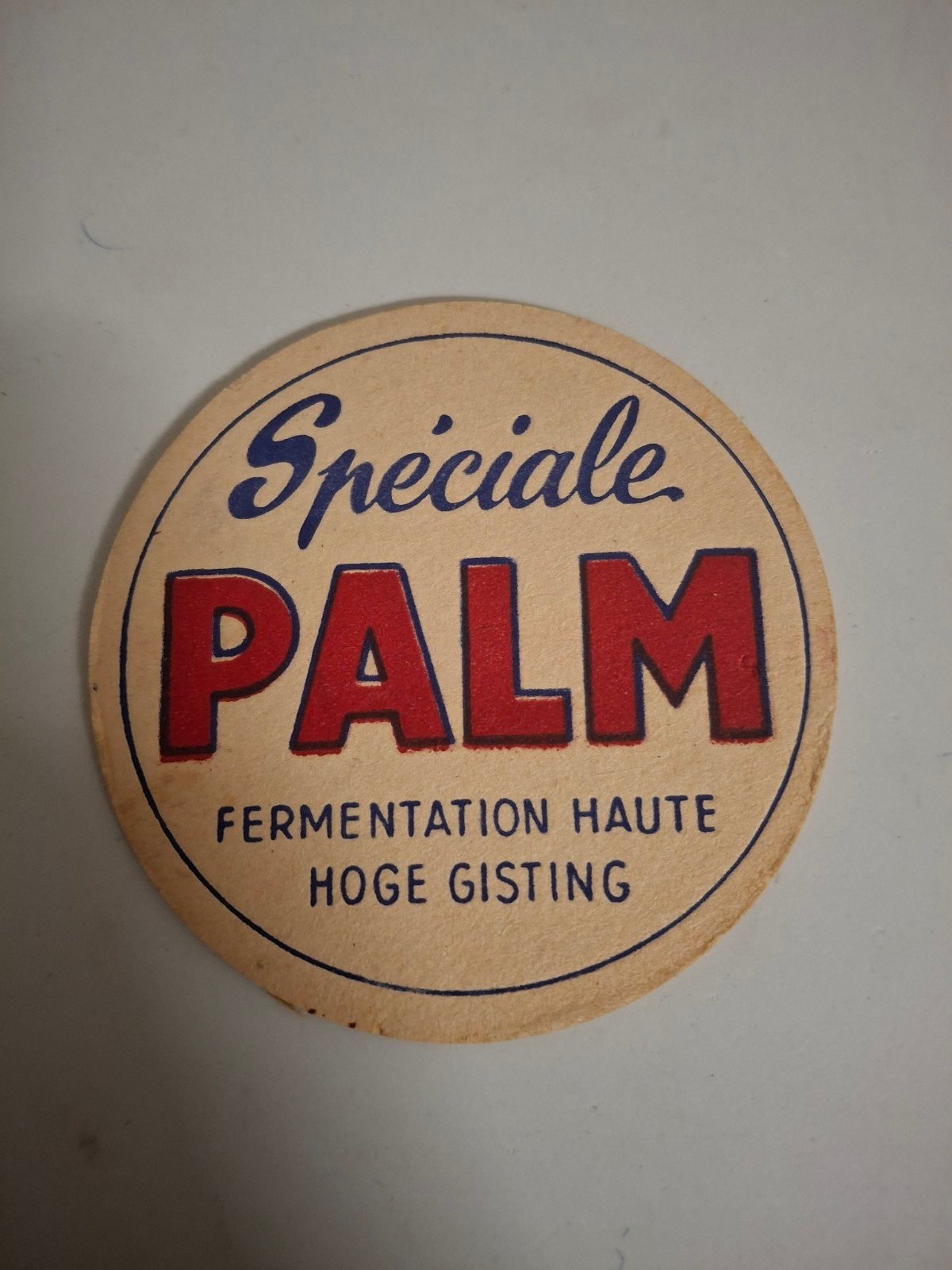oud bierviltje palm expo 58, Verzamelen, Ophalen of Verzenden, Palm