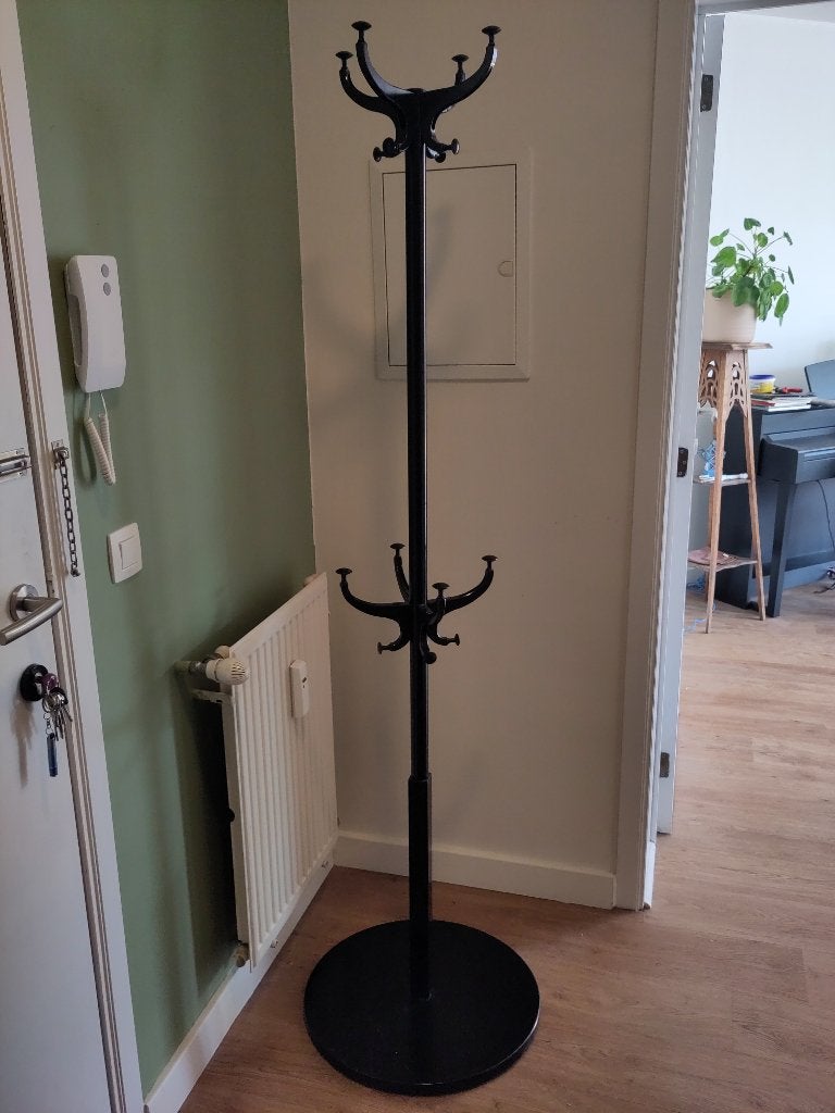 kapstok, Ophalen, Gebruikt, Metaal, Staande kapstok