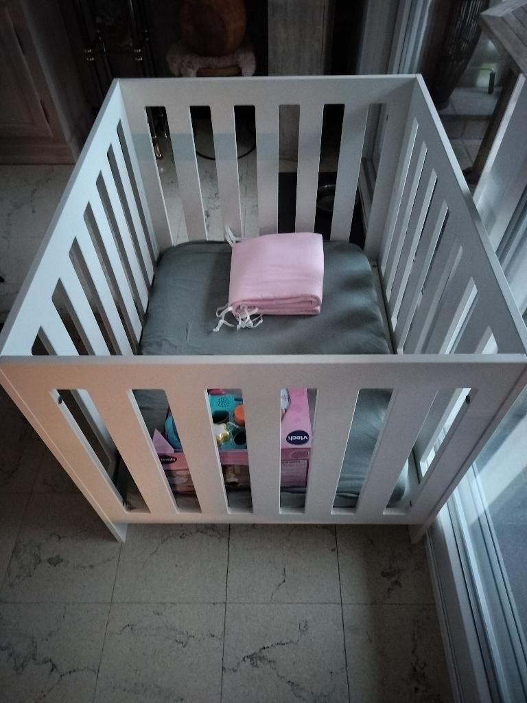 Baby park, Enlèvement, Comme neuf, Rectangulaire, Réglable en hauteur