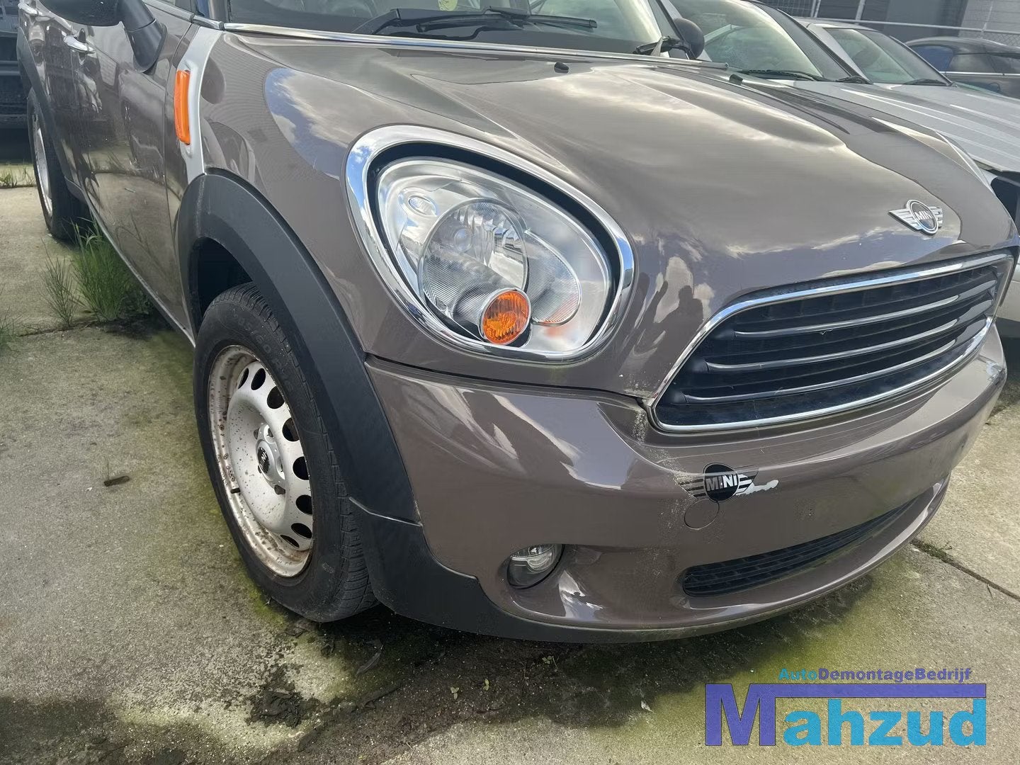 MINI COUNRYMAN R60 Bruin B19 voorbumper 2010-2016, Gebruikt, Voor, Customer.service@mini.co.uk, Mini