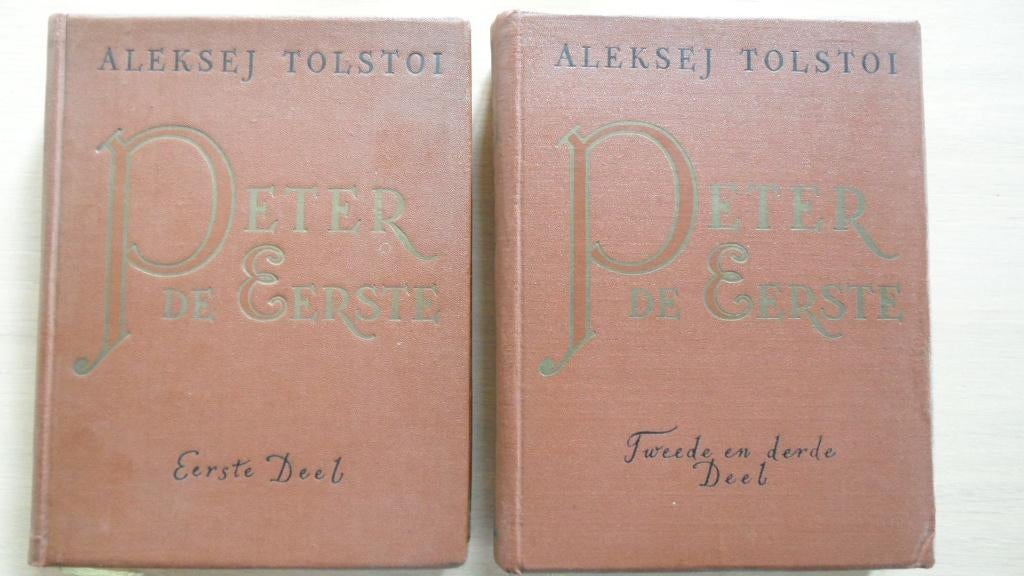 Peter De Eerste, Tolstoi (drie delen), Enlèvement ou Envoi, Utilisé, Tolstoi, Reste du monde