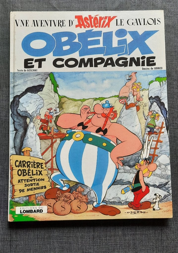 Bd Astèrix, T. 23 EO Lombart 1976., Enlèvement ou Envoi