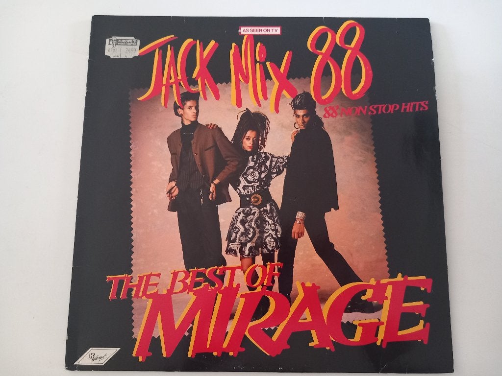 LP vinyle The Best of Mirage Jack Mix 88 Dance Euro House, Enlèvement ou Envoi, 12 pouces