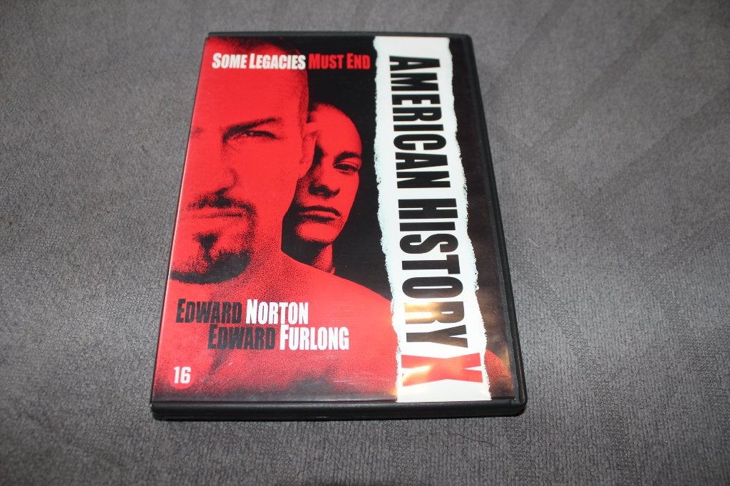 DVD American History X, Vanaf 16 jaar, Ophalen of Verzenden, Gebruikt, Thrillers en Misdaad