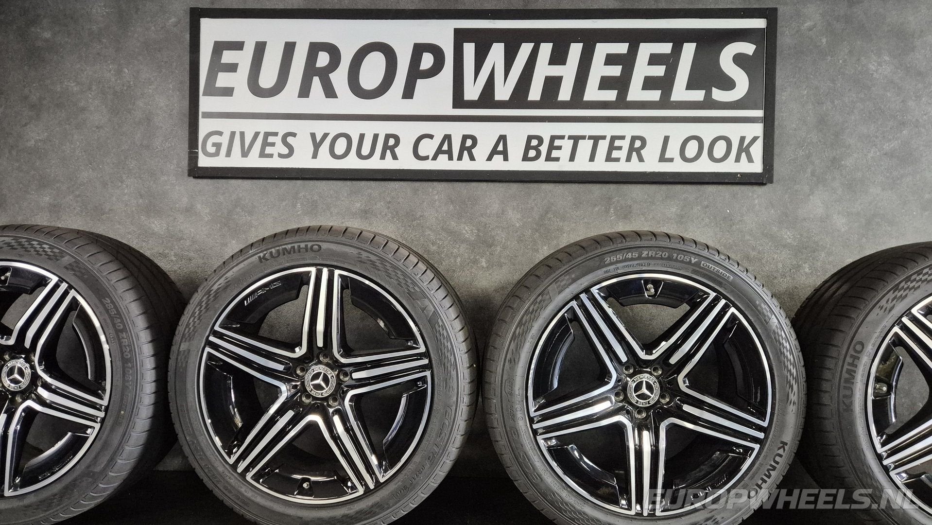 20 inch Mercedes GLC X254 C254 AMG velgen zomerbanden, Pneus et Jantes, 255 mm, Véhicule de tourisme, Pneus été