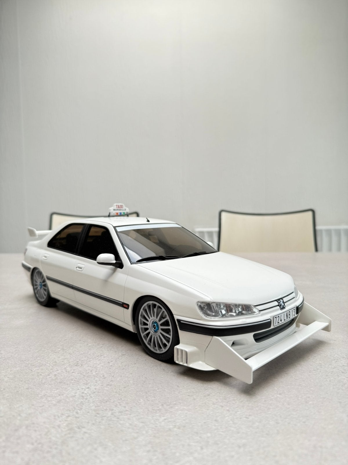 Ottomobile Peugeot 406 Taxi 1998 1:12, Ophalen, Nieuw, 1:9 t/m 1:12, Auto