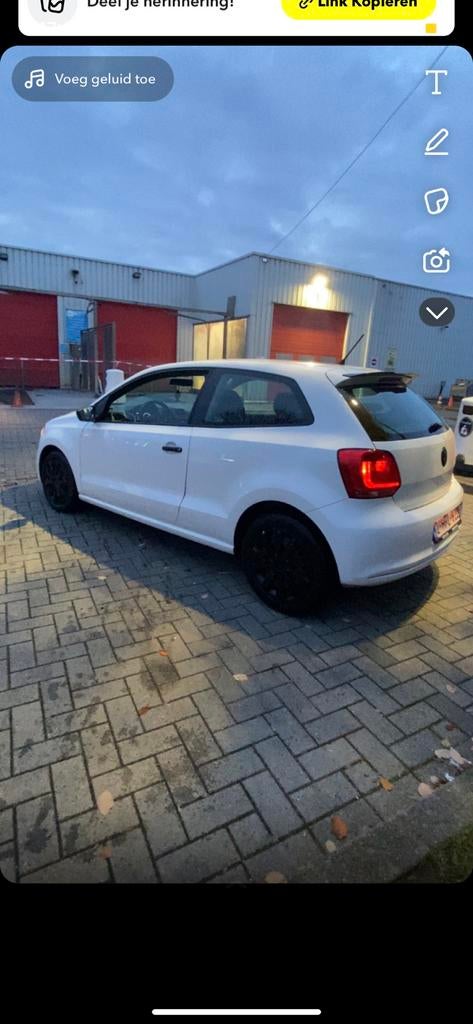 Volkswagen polo, Voorwielaandrijving, Stof, Wit, Bedrijf