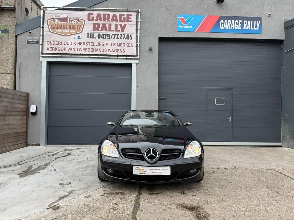Mercedes-Benz SLK SLK200 SLK 200 Kompressor (171.442), Auto's, Gebruikt, Zwart, Cabriolet, 1796 cc