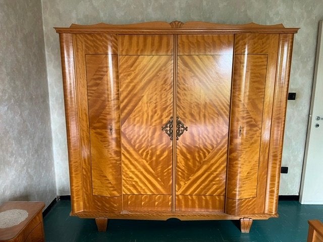 prachtige vintage slaapkamer, Enlèvement, Utilisé, Queen size, Vintage slaapkamer