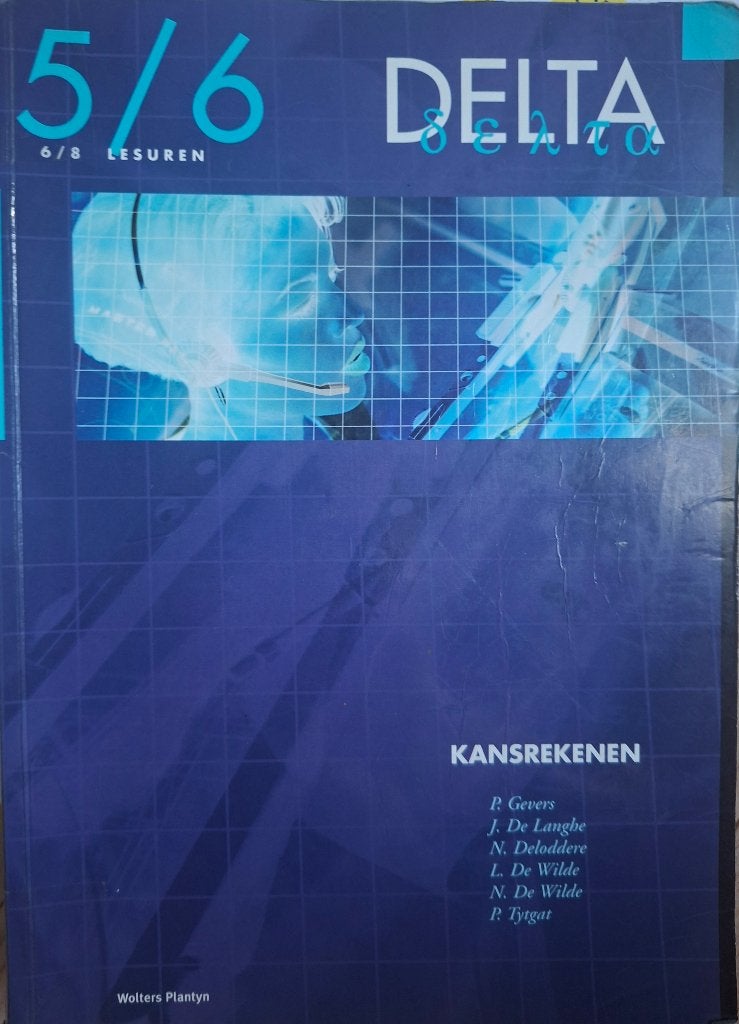 Delta - kansrekenen, Boeken, Gelezen, ASO, Wiskunde A, Plantyn
