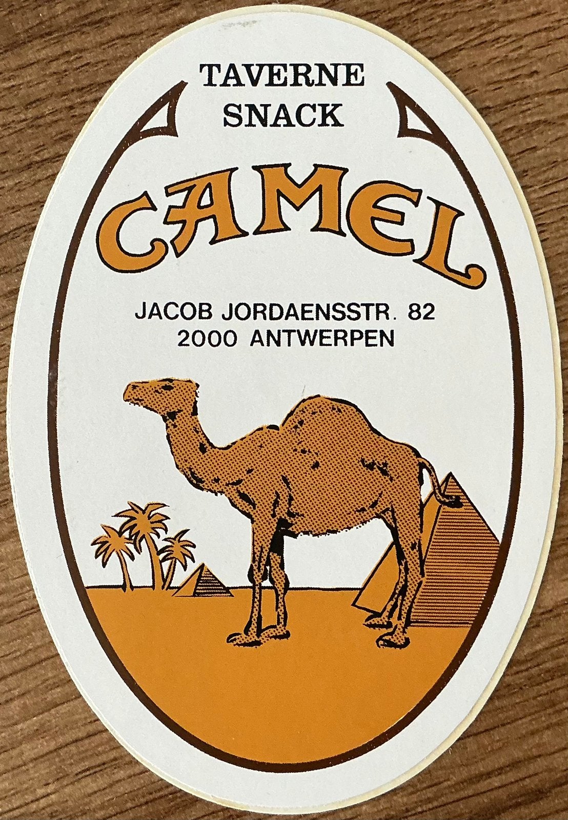 Autocollant CAMEL, Collections, Enlèvement ou Envoi, Comme neuf, Autres types