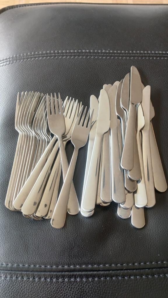 Dessert bestek / taart bestek 18 personen, Ophalen