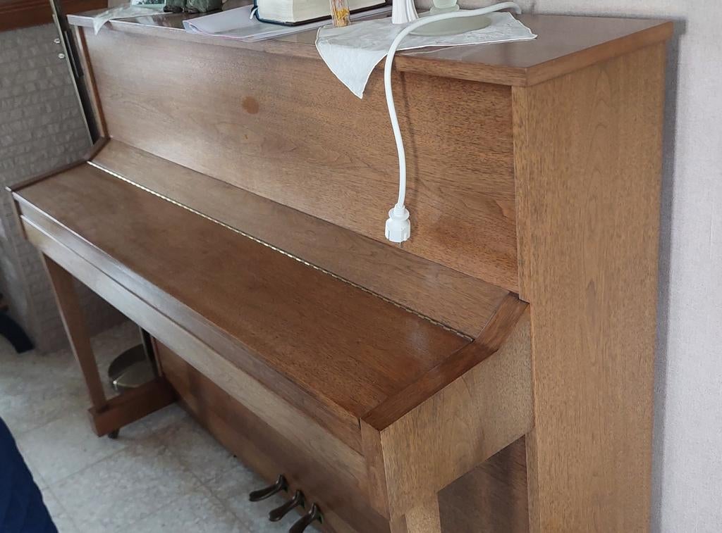 Piano, Ophalen, Gebruikt, Bruin, Piano