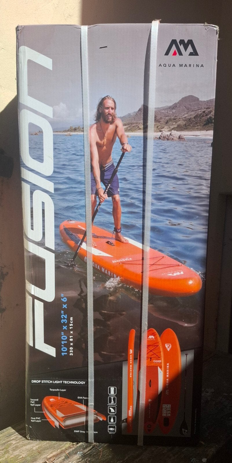 Gloednieuw AQUA MARINA SUP-board! Nog nooit uitgepakt!, Watersport en Boten, Suppen, Ophalen