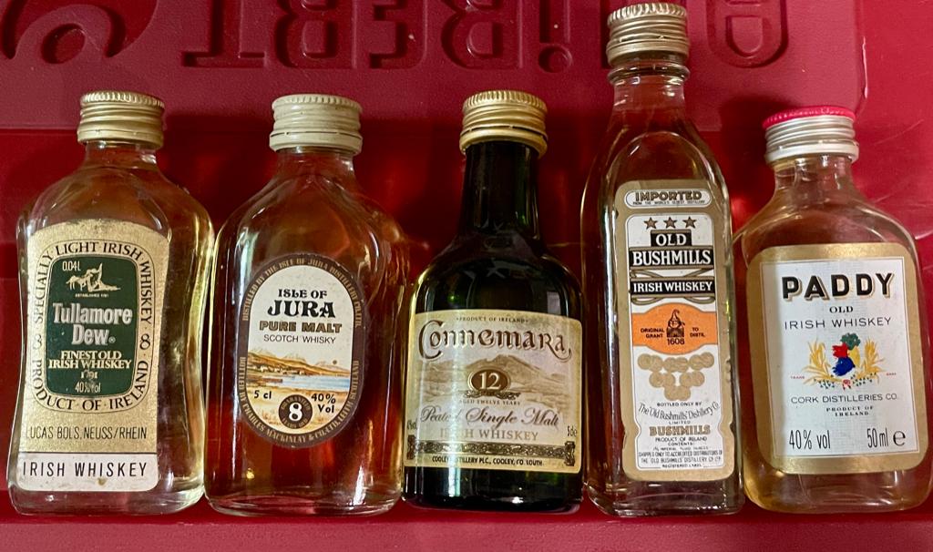 Whisky - Miniature - 5 pièces, Enlèvement ou Envoi, Pleine