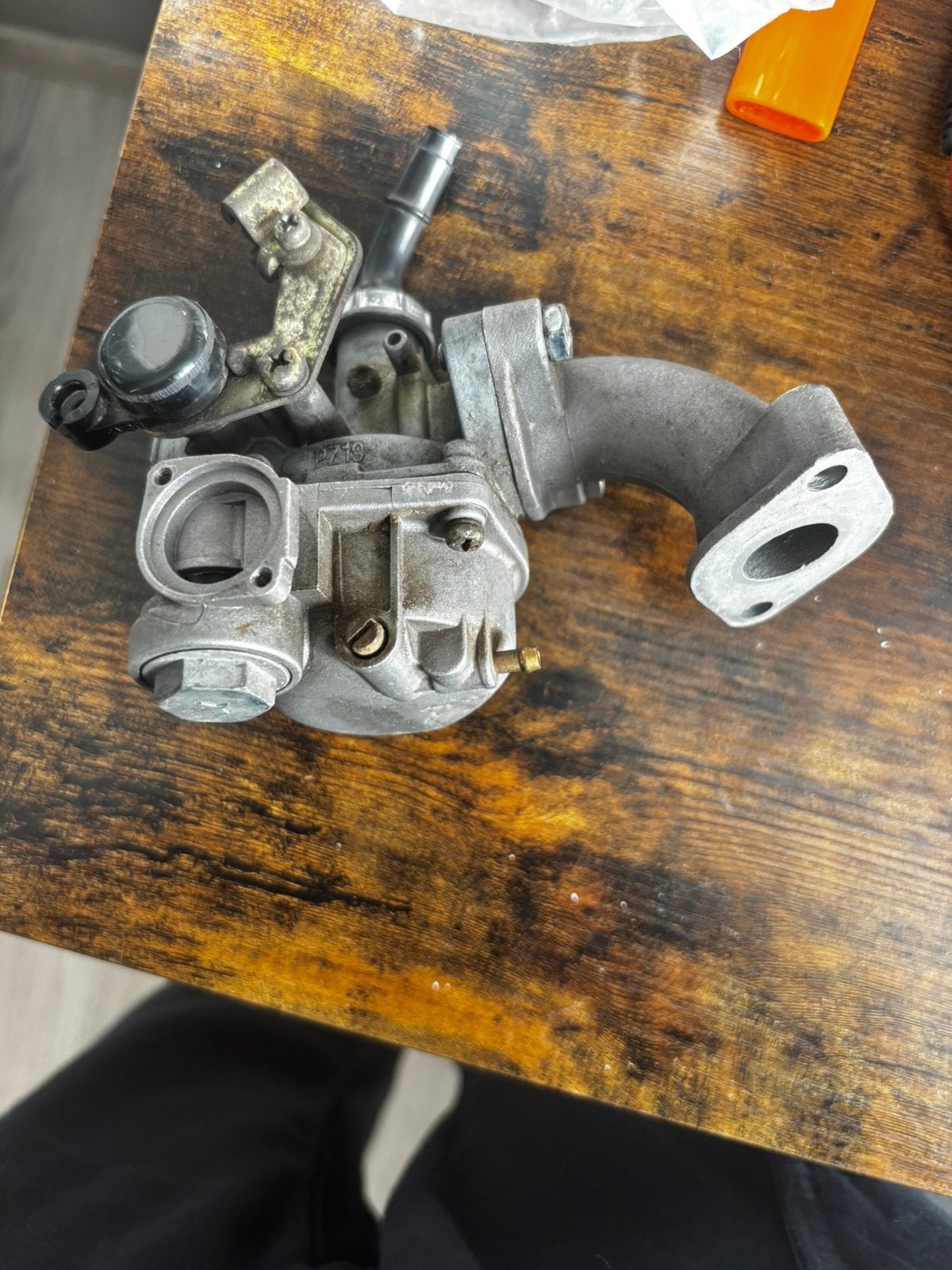 Carburateur dax, Ophalen