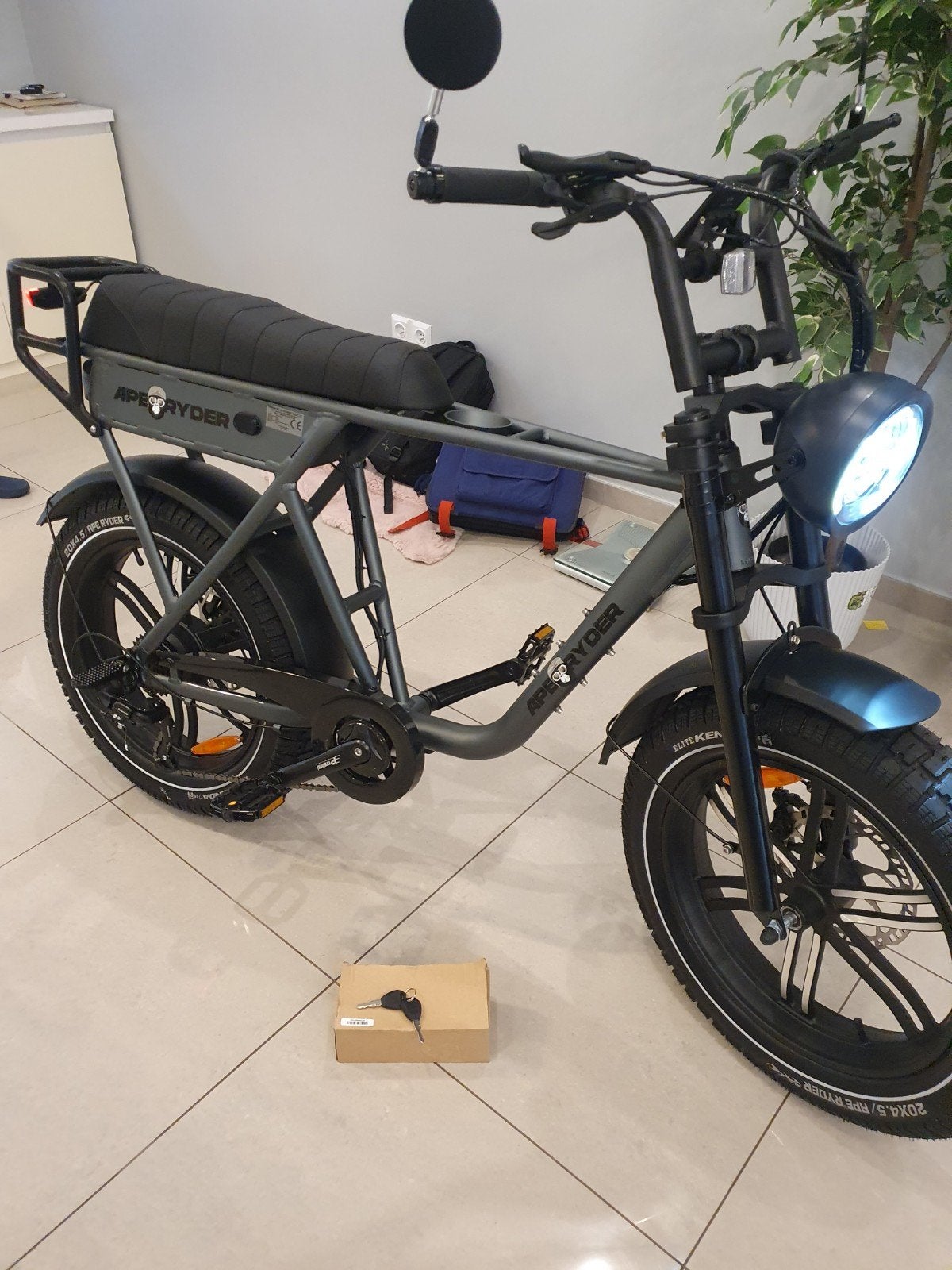 Fatbike nieuwe, Ophalen