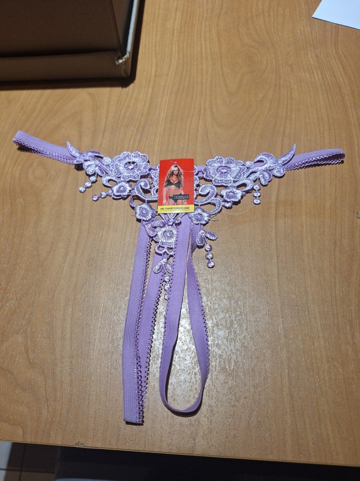 Open kruis string s/m, Ophalen of Verzenden, Paars, String