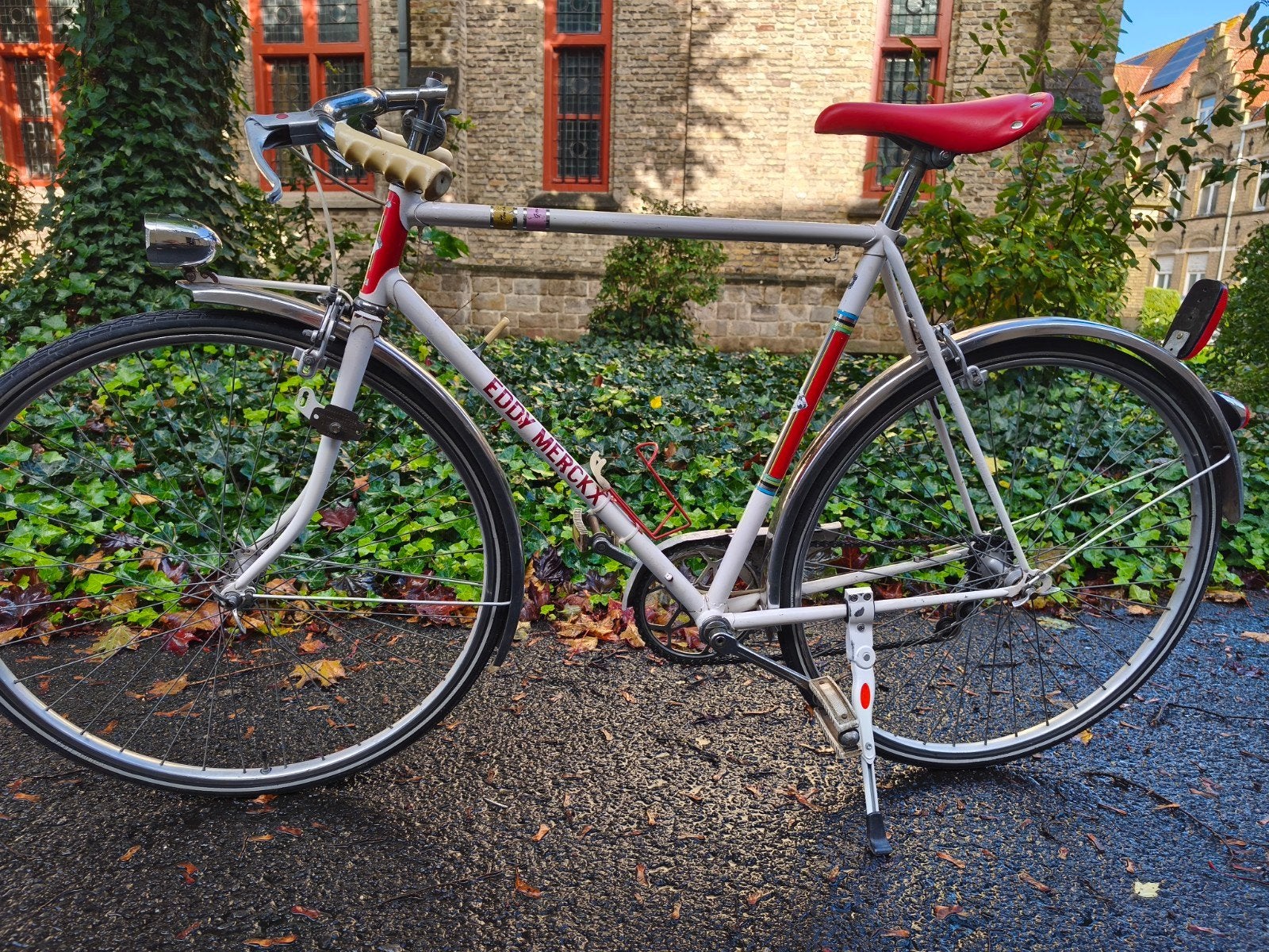 mooie retro fiets Eddy Merckx van 1970, van m'n grootvader., Fietsen en Brommers, Minder dan 10 versnellingen, Gebruikt, 26 inch