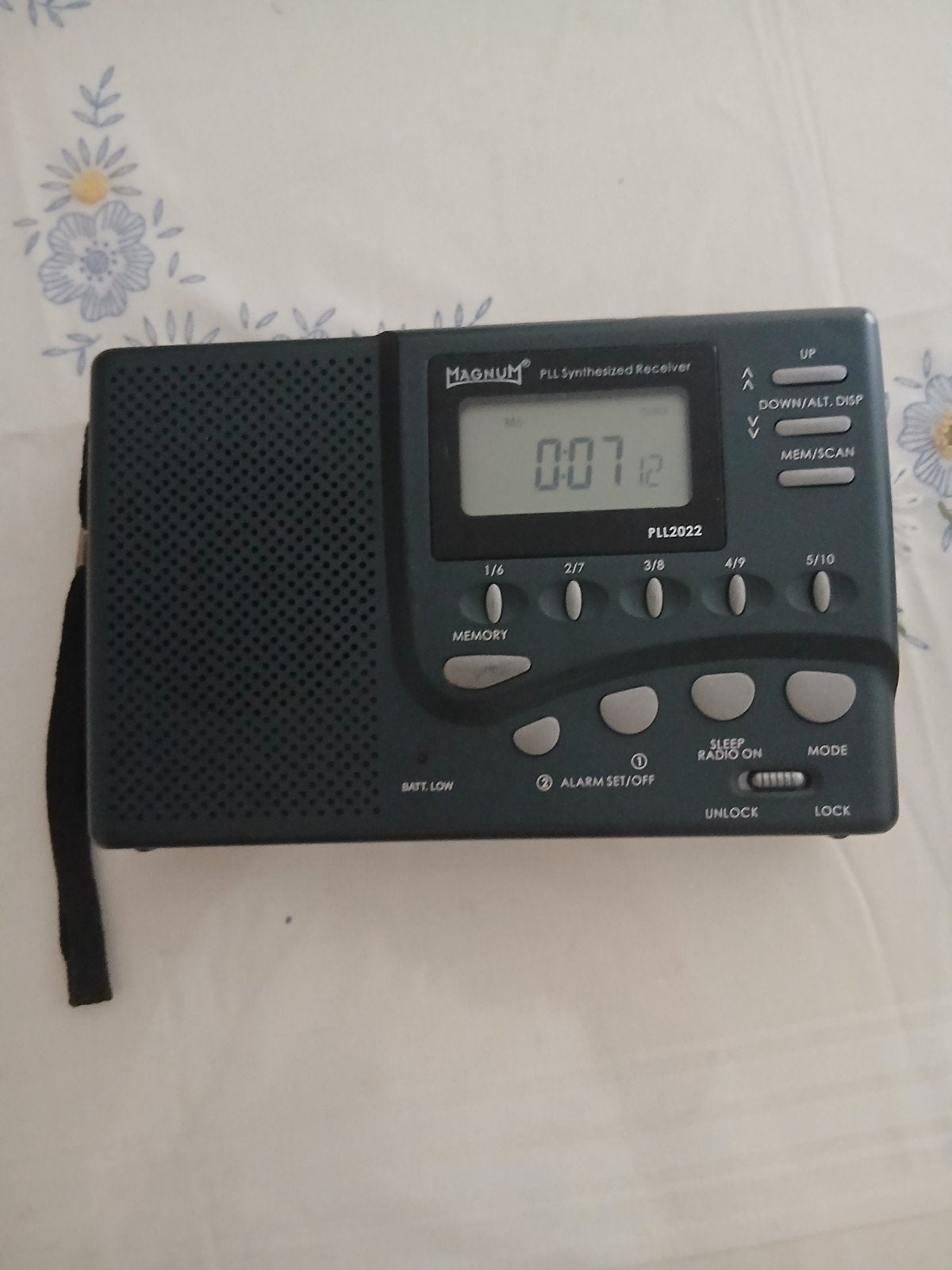 : Radio Récepteur Mondial Magnum PLL2022 + Chargeur Secteur, Enlèvement ou Envoi, Radio