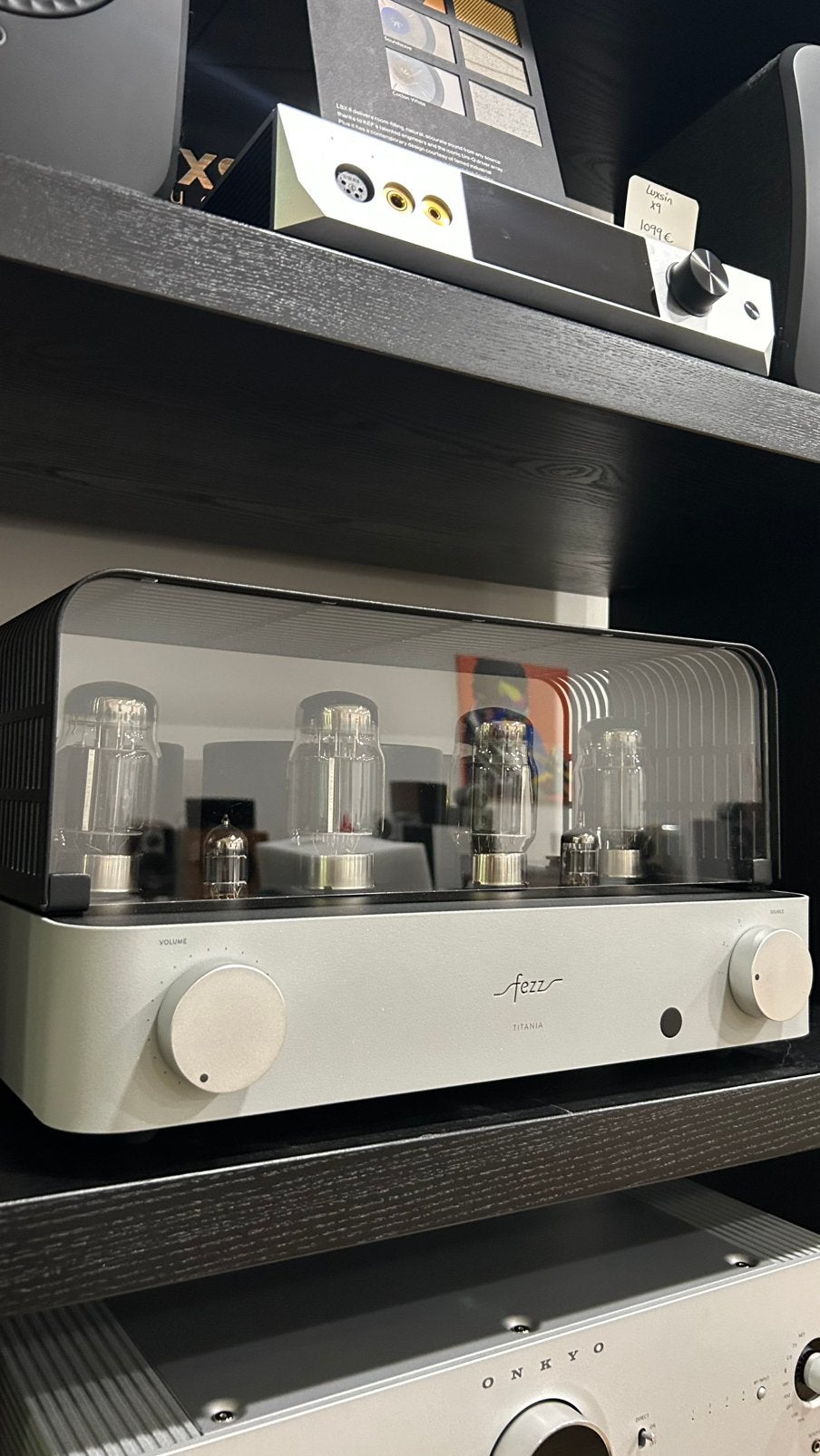 Amplificateur hifi a tubes Fezz Audio Titania Premium, Enlèvement ou Envoi, Comme neuf
