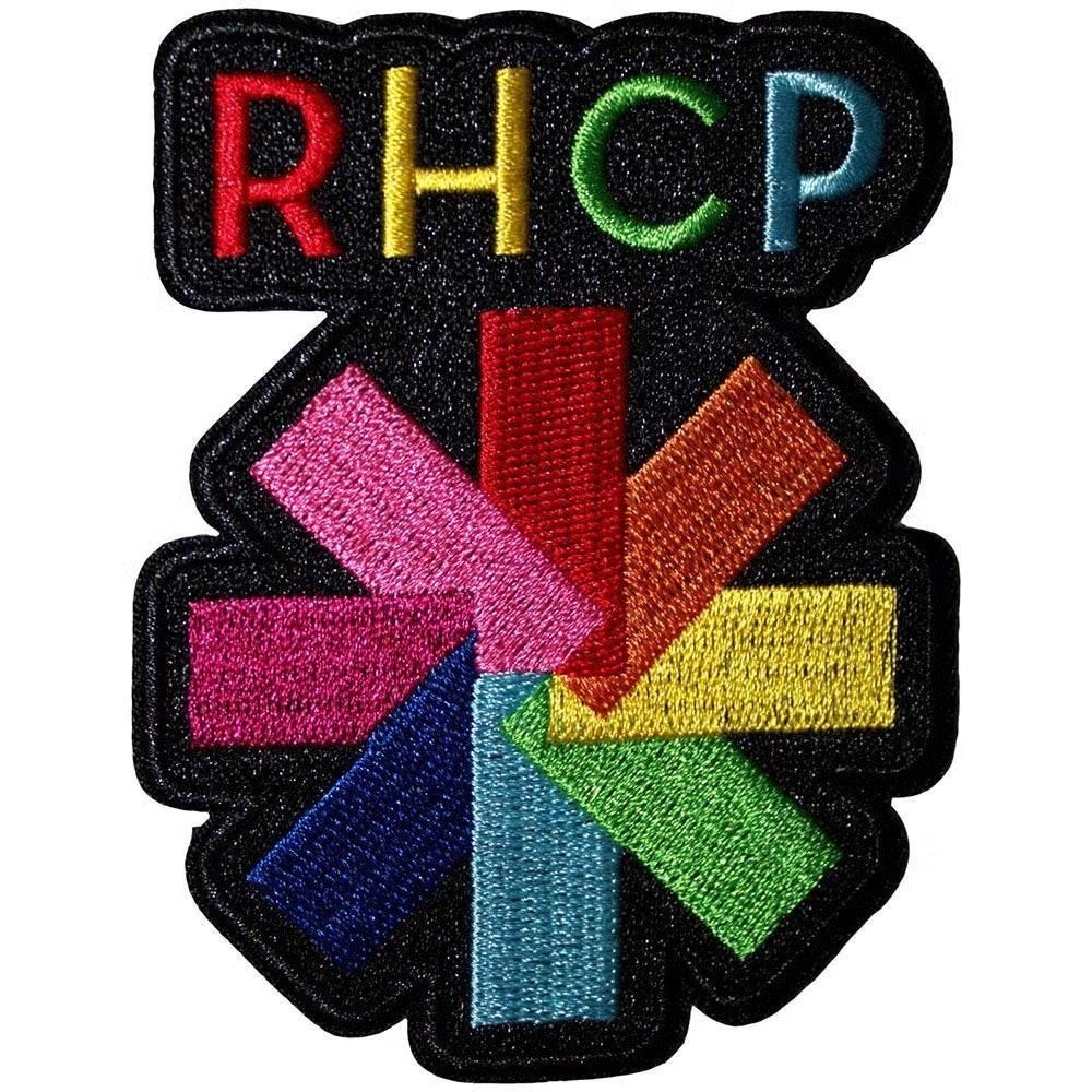 Red Hot Chili Peppers Rainbow Asteriks Patch off. merch., Collections, Enlèvement ou Envoi, Neuf