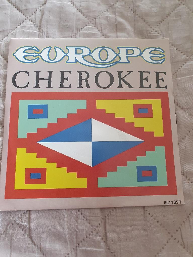 S - Europe – Cherokee - 1987, Cd's en Dvd's, Vinyl Singles, 7 inch, Ophalen of Verzenden, Zo goed als nieuw, Rock en Metal