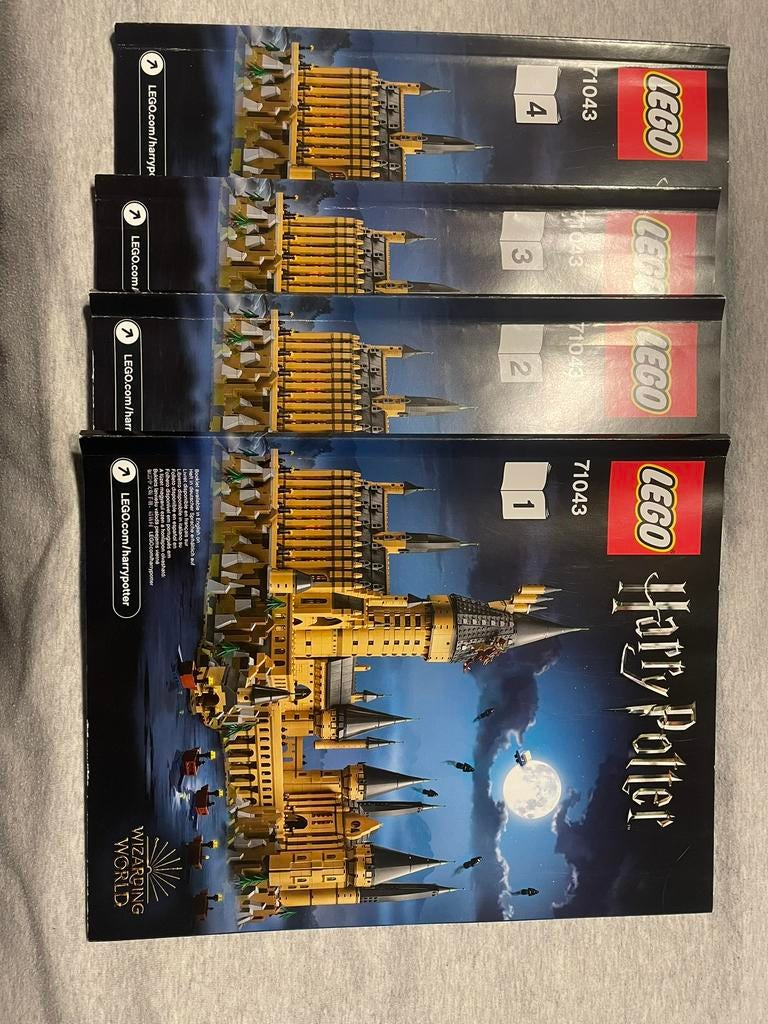 Legokasteel zweinstein te koop., Pièces supplémentaires incluses, Lego, Ensemble complet, Harry Potter