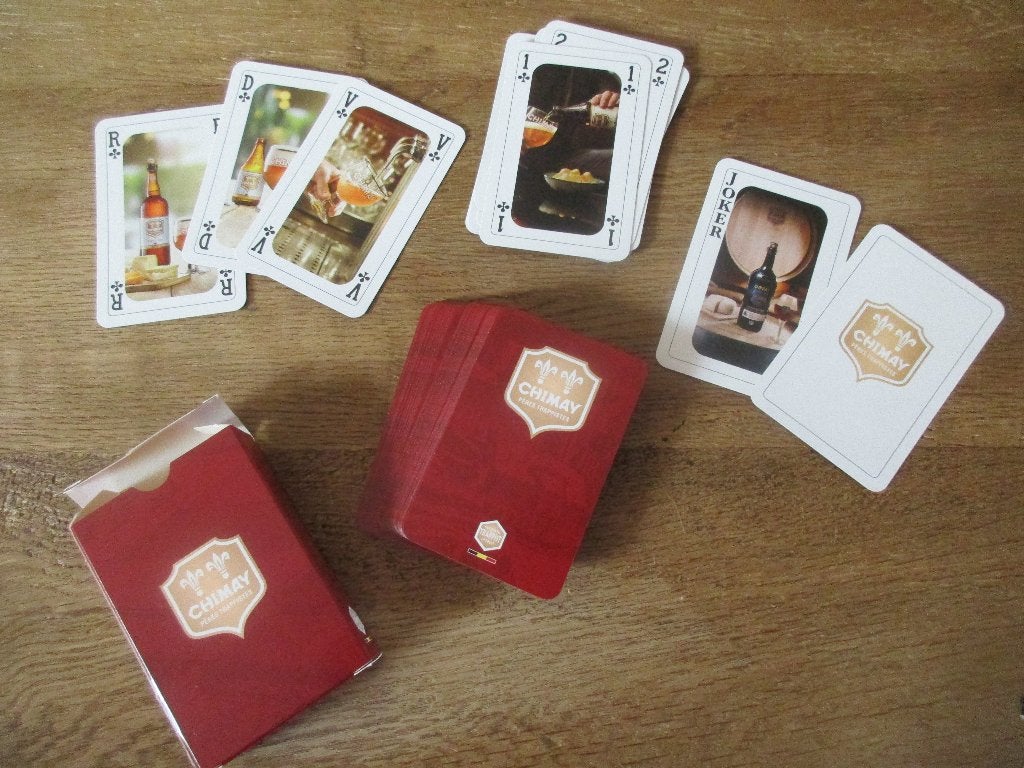 SPEELKAARTEN CHIMAY PERES TRAPPISTES - ZIE AFBEELDING, Collections, Enlèvement ou Envoi, Neuf, Carte(s) à jouer