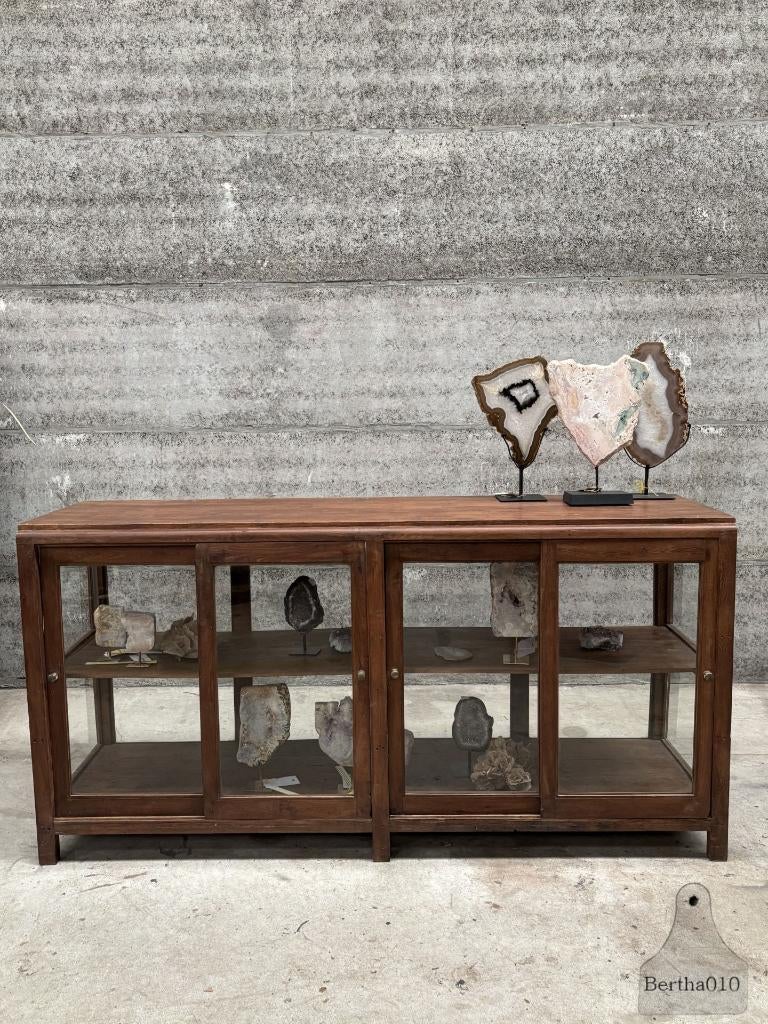 Geweldig mooi houten keukeneiland lengte 198 cm, Antiek en Kunst, Curiosa en Brocante, Ophalen