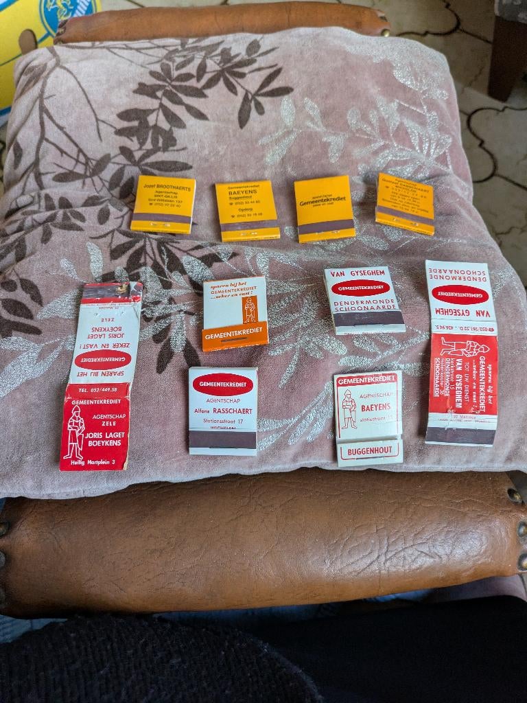 Gemeentekrediet, Ophalen of Verzenden, Gebruikt, Luciferdoosjes of -merken