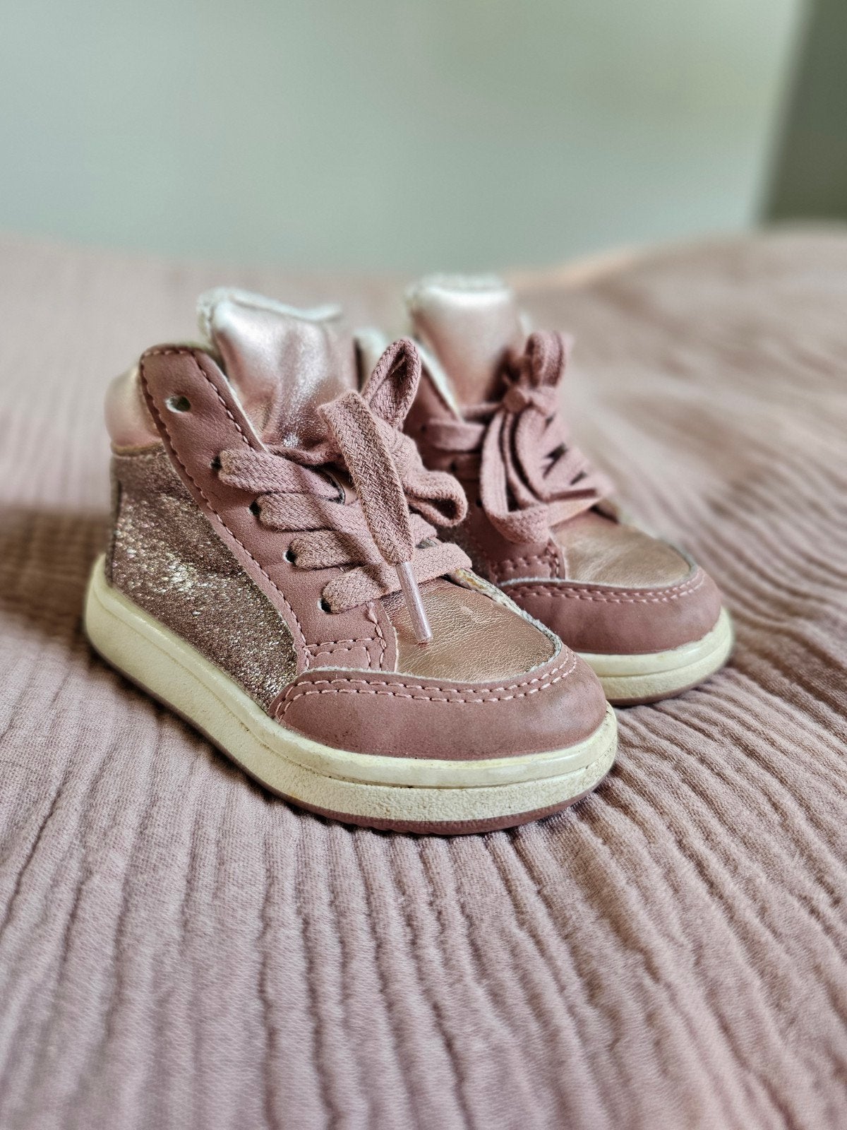 H&M babyschoentjes maat 18/19, Ophalen of Verzenden