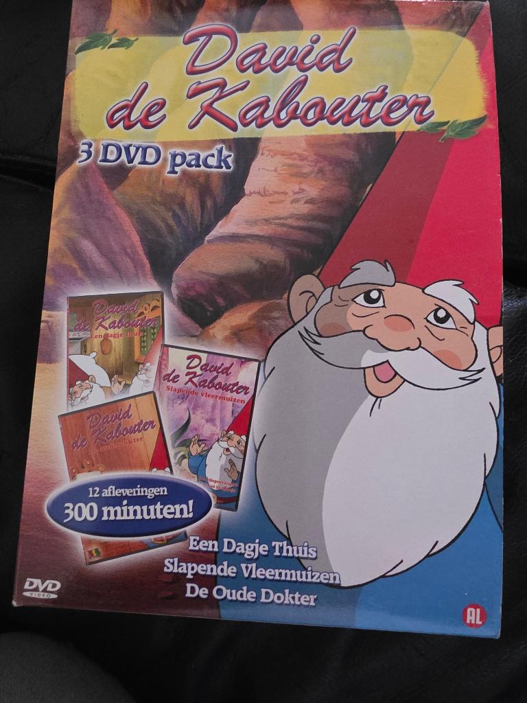 David  de kabouter dvd box 2, Avontuur, Boxset, Ophalen of Verzenden, Zo goed als nieuw