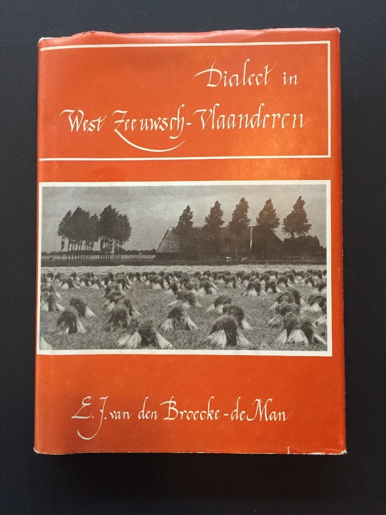Dialect in West Zeeuwsch-Vlaanderen, Boeken, Ophalen of Verzenden, Zo goed als nieuw, E. J. van den Broecke-de Man