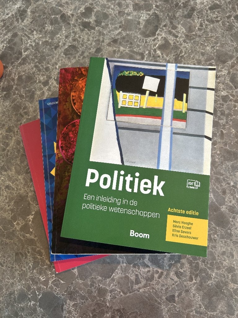 Handboek Politiek - Hooghe, Erzeel Severs & Deschouwer, Boeken, Ophalen of Verzenden, Nieuw, Hoger Onderwijs, Hooghe, Erzeel Severs & Deschouwer