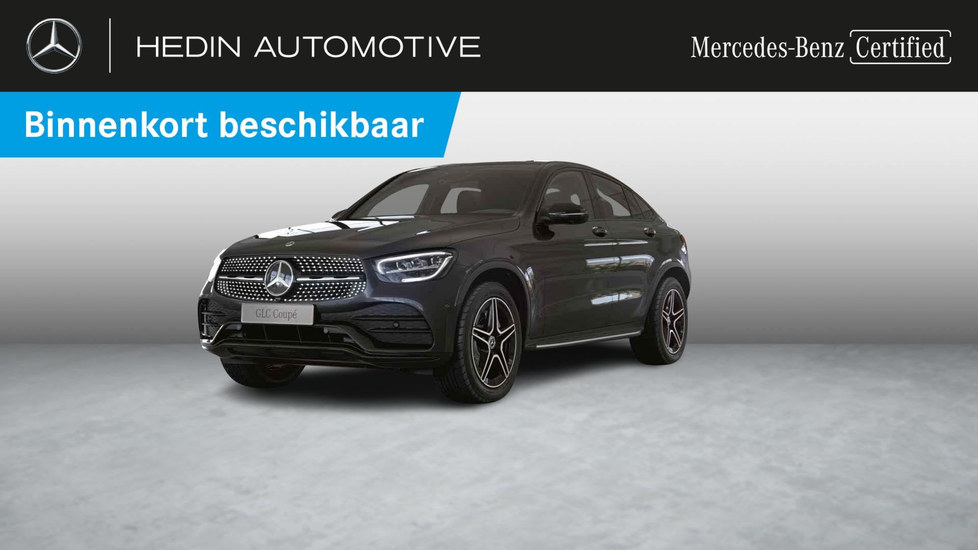 Mercedes-Benz GLC-Klasse 200 4MATIC Coupé AMG Line | Night, Automaat, 197 pk, Gebruikt, 4 cilinders
