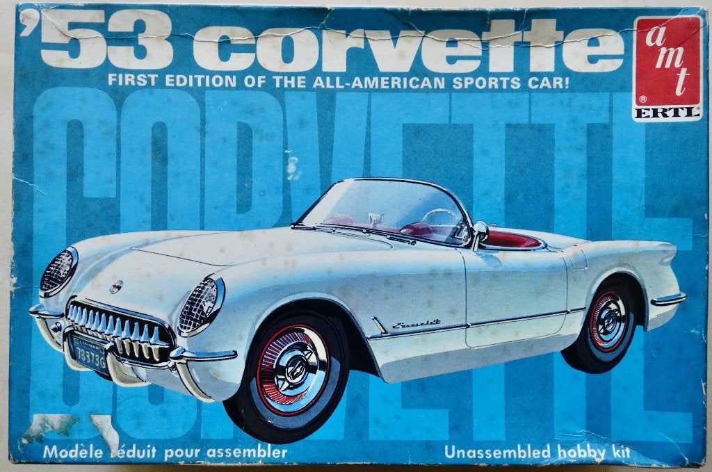 AMT ERTL 6552 - '53 CORVETTE, Hobby & Loisirs créatifs, Modélisme | Voitures & Véhicules, Enlèvement ou Envoi, Neuf, Voiture, Autres marques