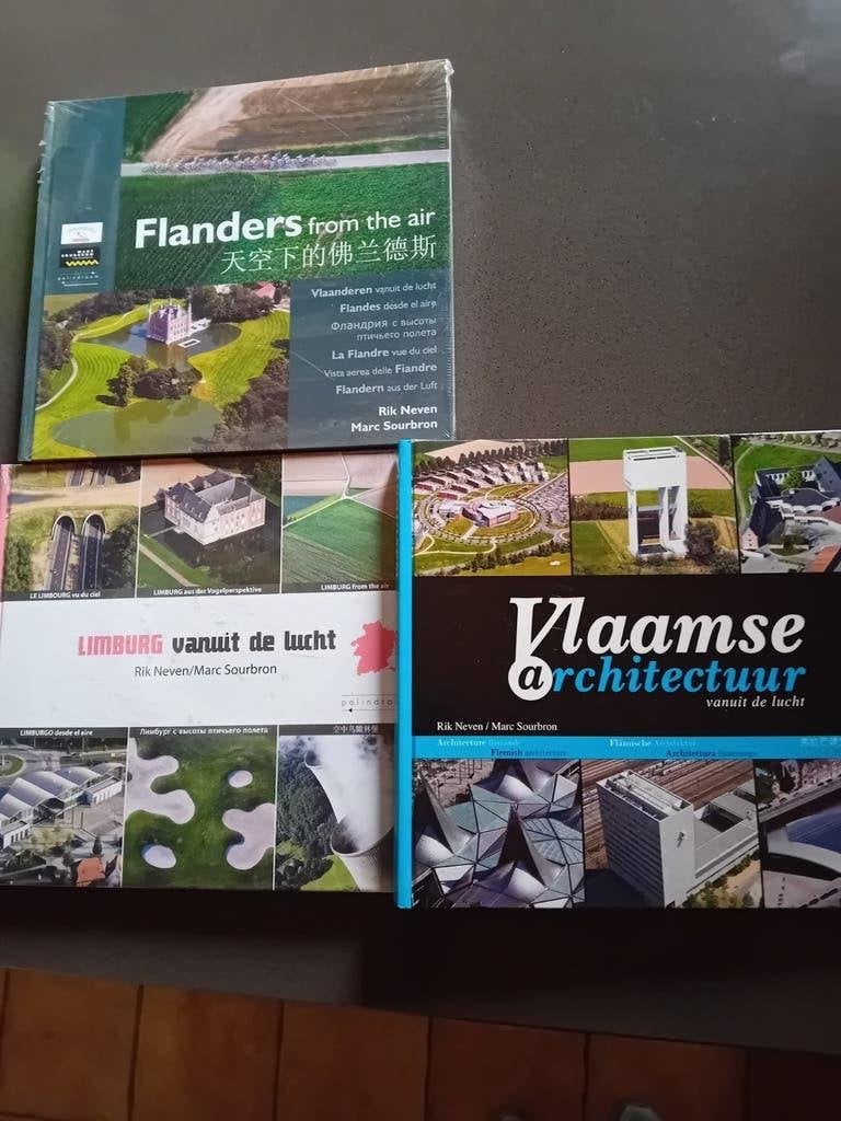 Boeken met luchtfoto's van Provincies, Ophalen, Nieuw, Rik Neven