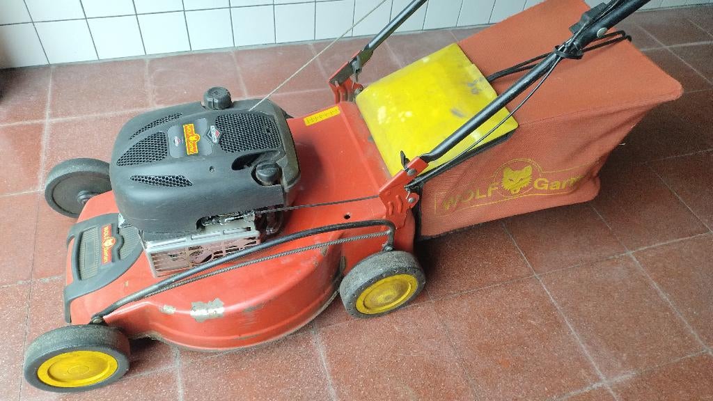Grasmaaier Wolf Garten 53cm, zelftrekker stuk., Tuin en Terras, Grasmaaiers, Ophalen, Cirkelmaaier, 50 cm of meer, Wolf Garten