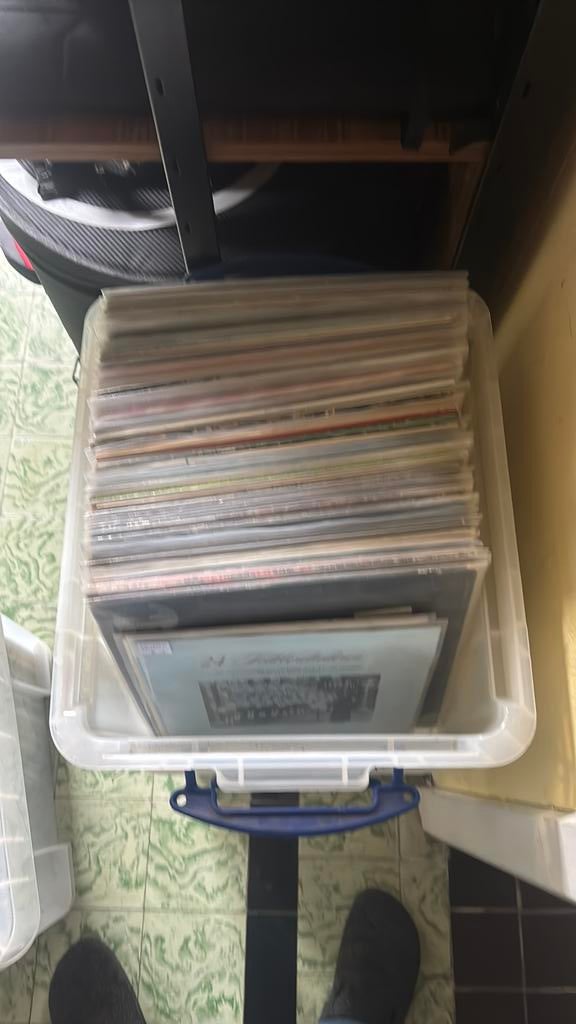 Lot van een 75 platen (niets afzonderlijk te koop), Cd's en Dvd's, Ophalen, Gebruikt, 12 inch